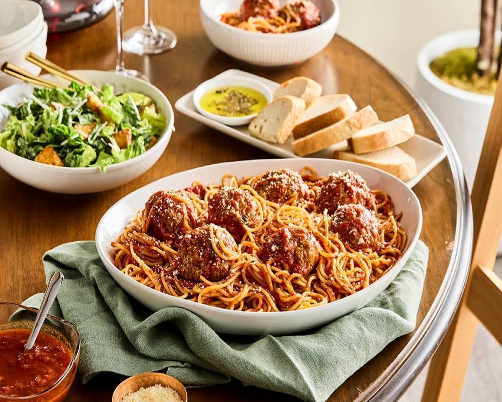 Order Family Bundle Spaghetti food online from Carrabba Italian Grill store, Fayetteville on bringmethat.com