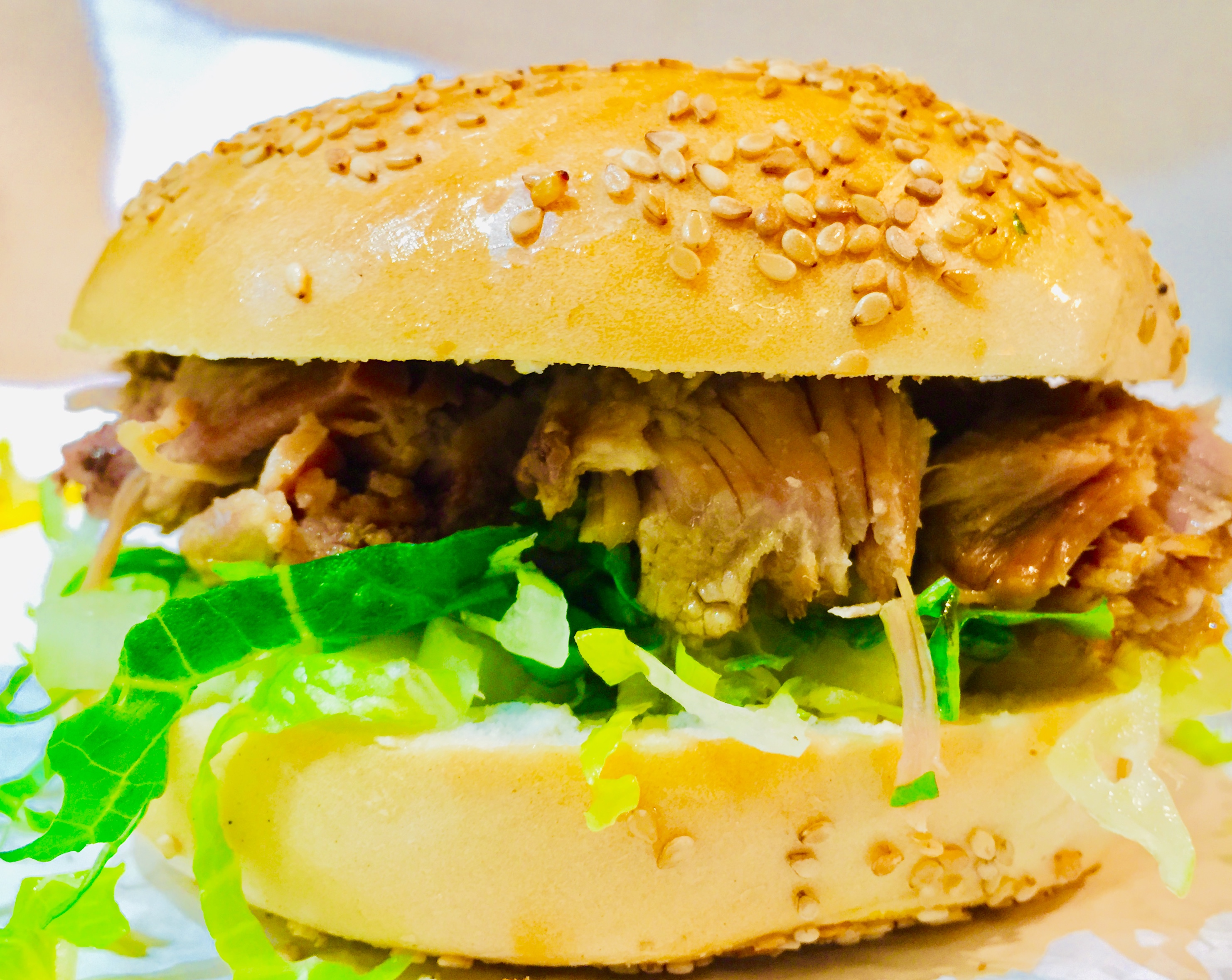 Order Roasted Pork Sandwich food online from Tio Pio - Willoughby St. store, Brooklyn on bringmethat.com