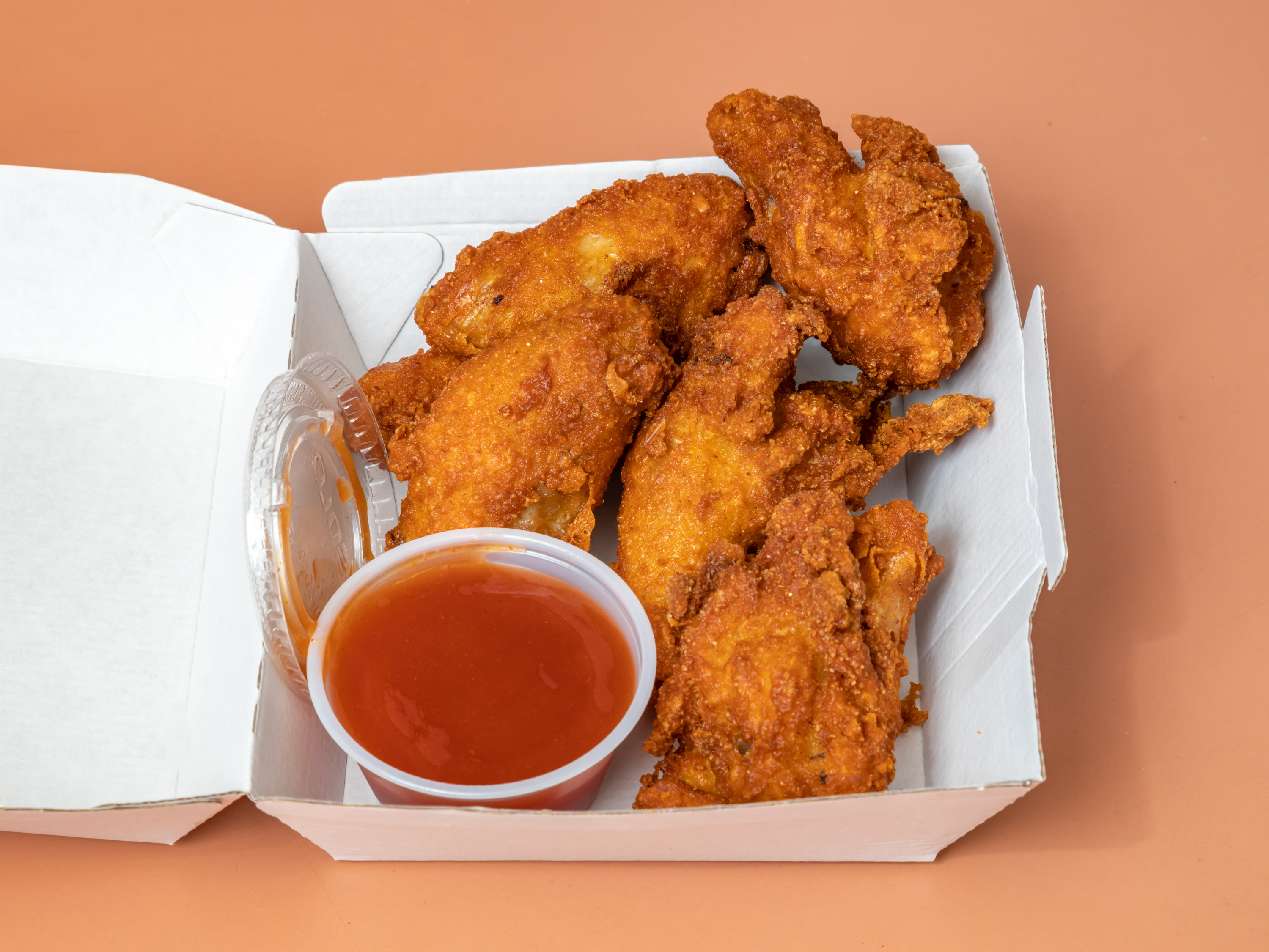 Order Hot Spicy Wing Zings a la Carte food online from Johnson Fish & Shrimp store, Lake Station on bringmethat.com