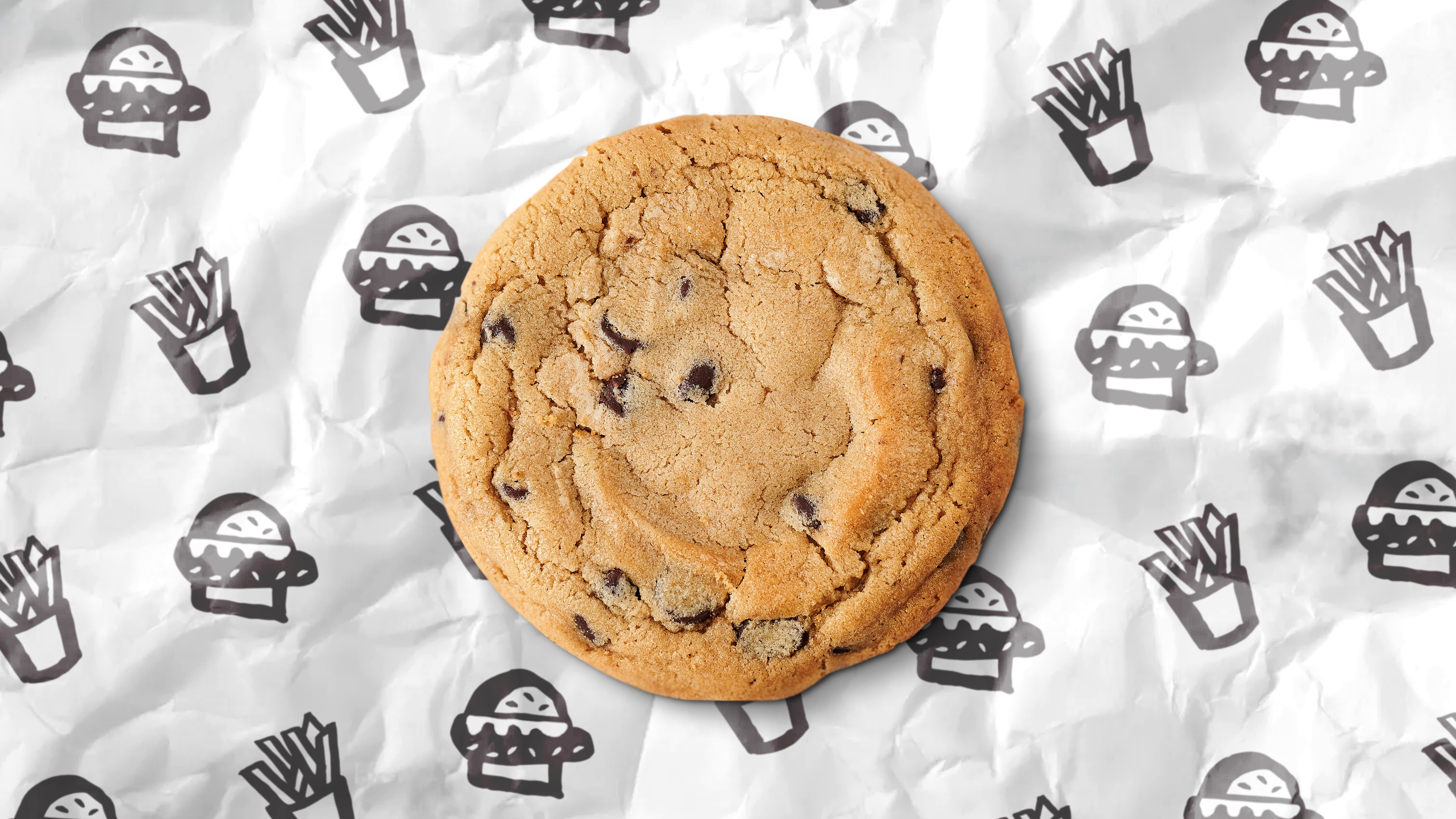 Order Classic Chocolate Chip Cookie food online from Outlaw Burger store, Corona on bringmethat.com