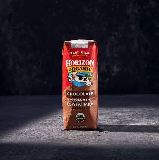 Order Horizon Reduced Fat Organic Chocolate Milk food online from Panera store, Kentwood on bringmethat.com