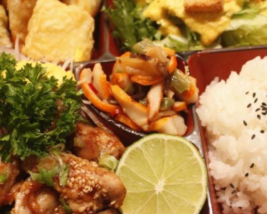 Order Chicken Teriyaki Bento food online from Hana Maru store, Garden Grove on bringmethat.com