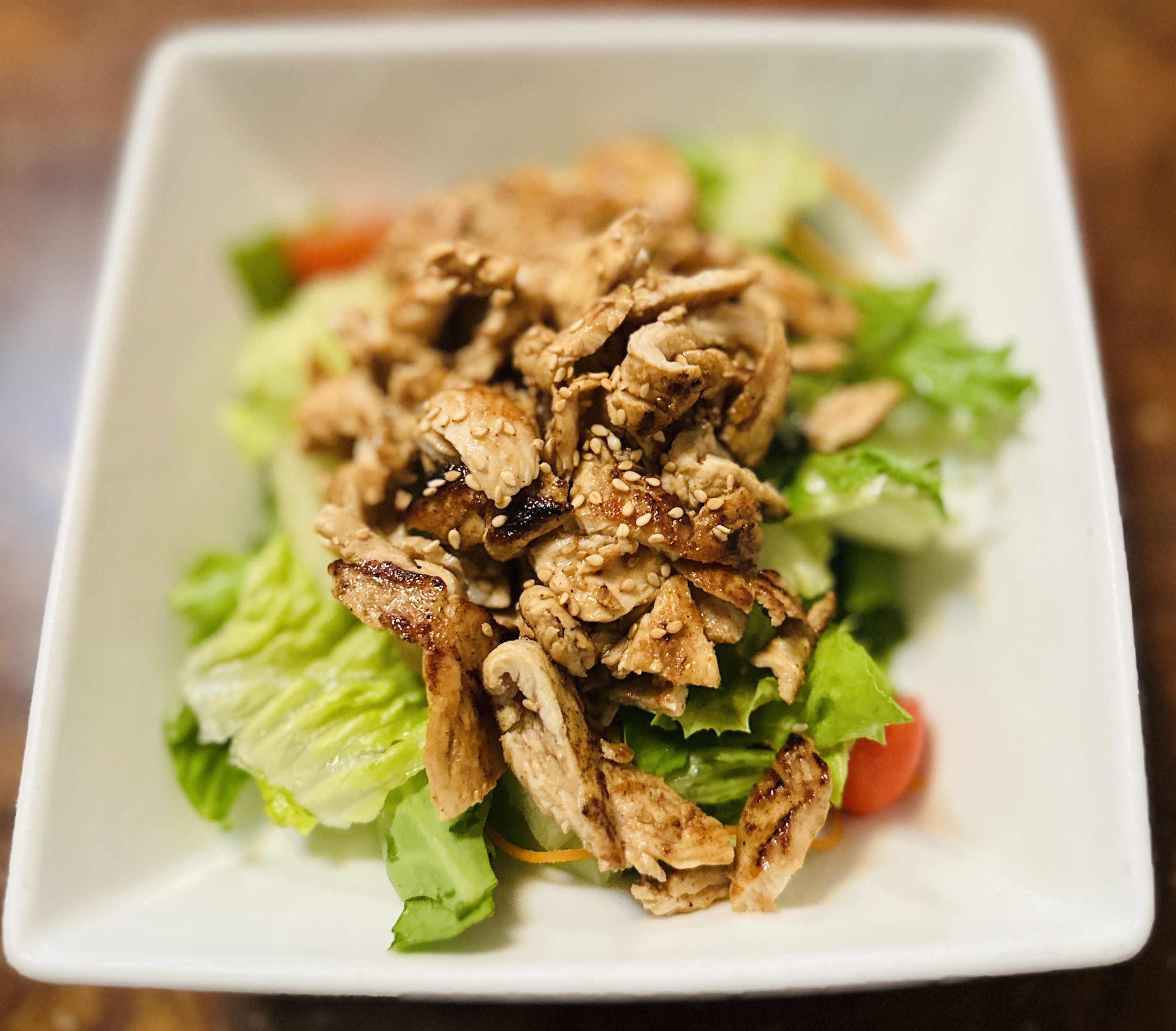 Order 8. Grilled Chicken Salad food online from Mikaku store, New York on bringmethat.com