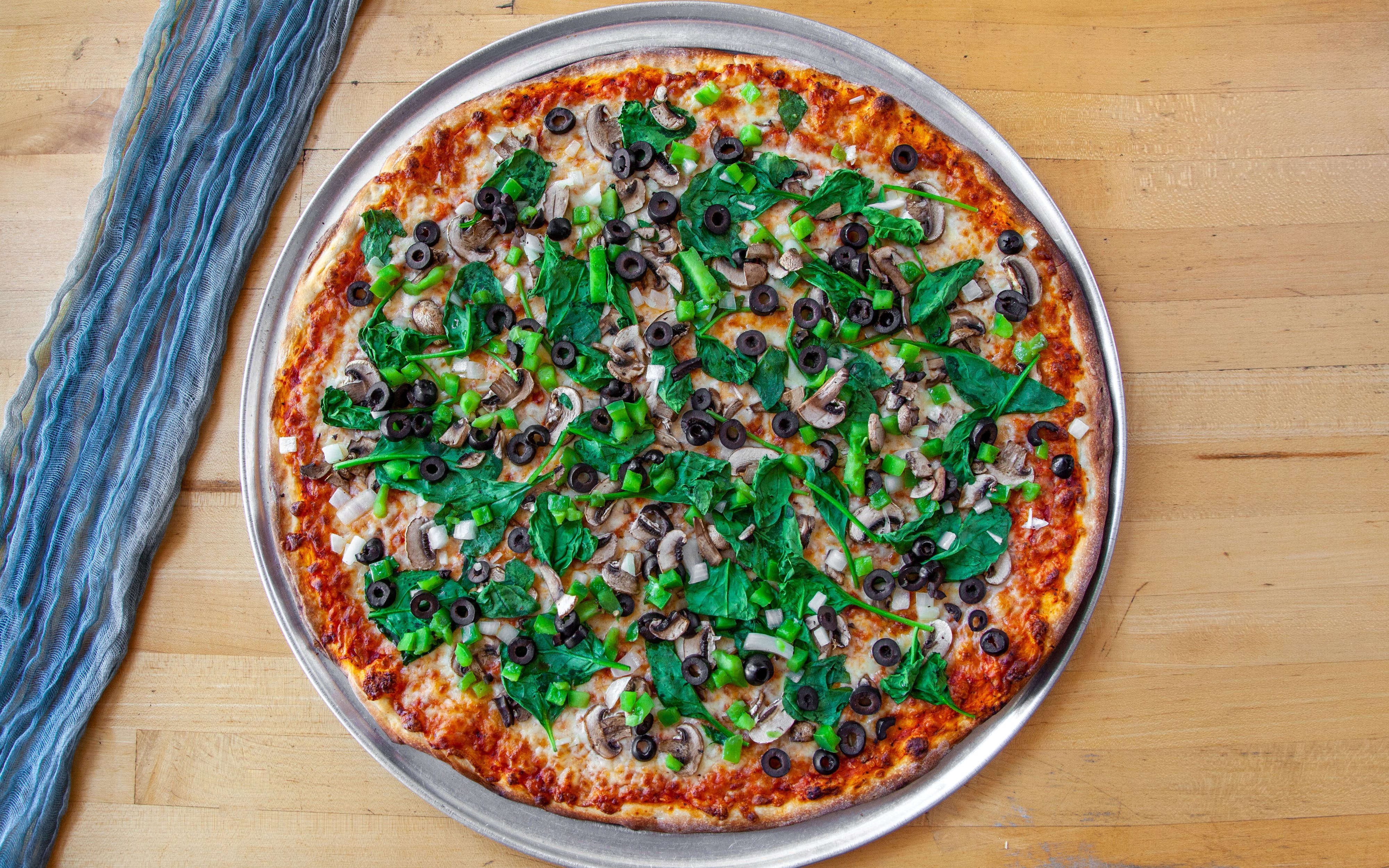 Order Veggie Pizza food online from iSlice store, Concord on bringmethat.com