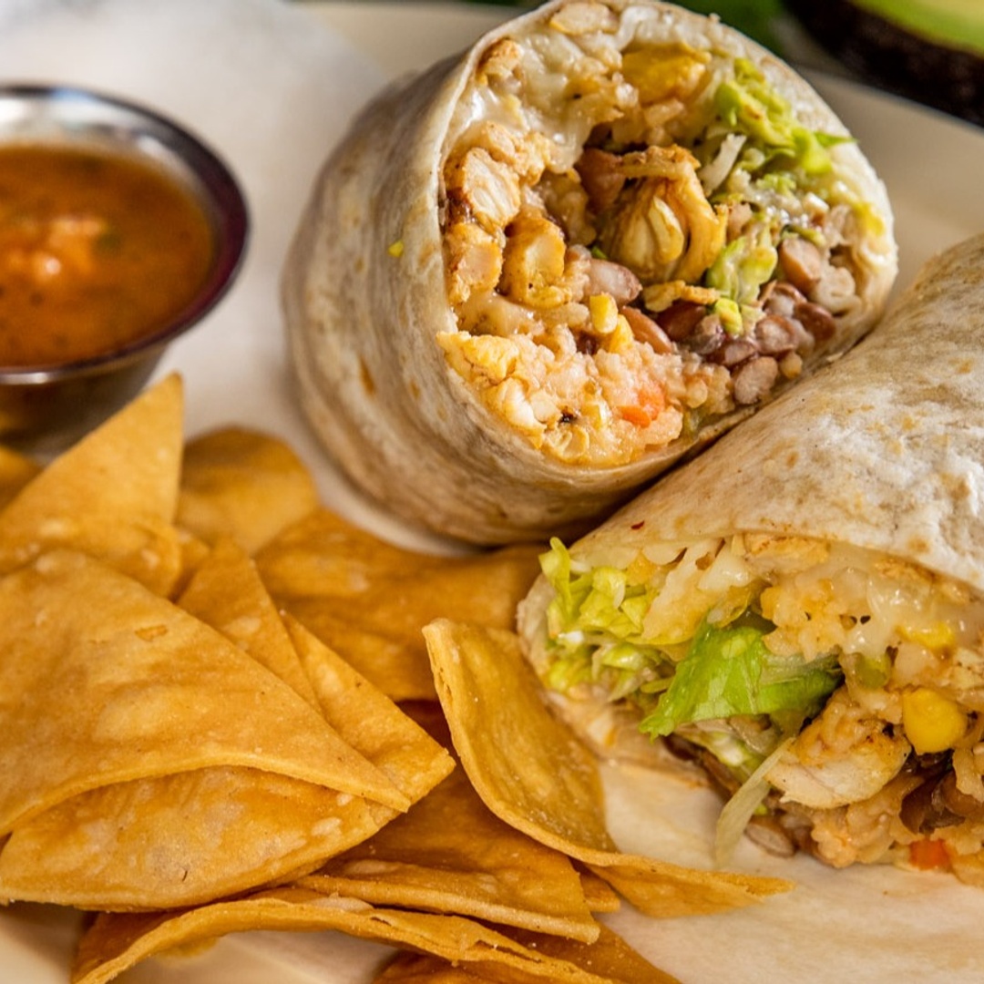 Order Chicken Burrito food online from Homemade Taqueria store, Brooklyn on bringmethat.com