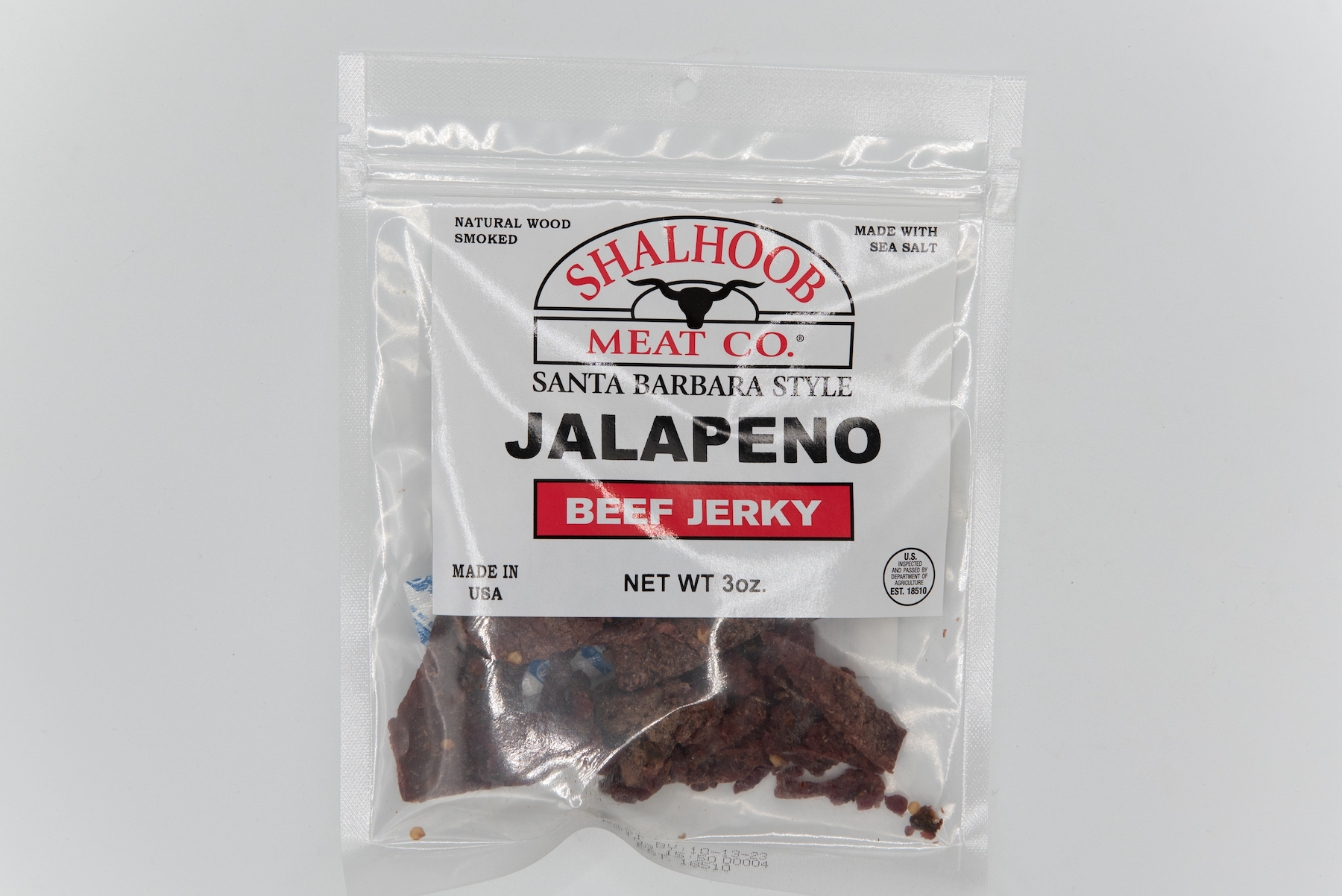Order Shalhoob jerky | jalapeño 3oz food online from Sandpiper Liquors store, Summerland on bringmethat.com