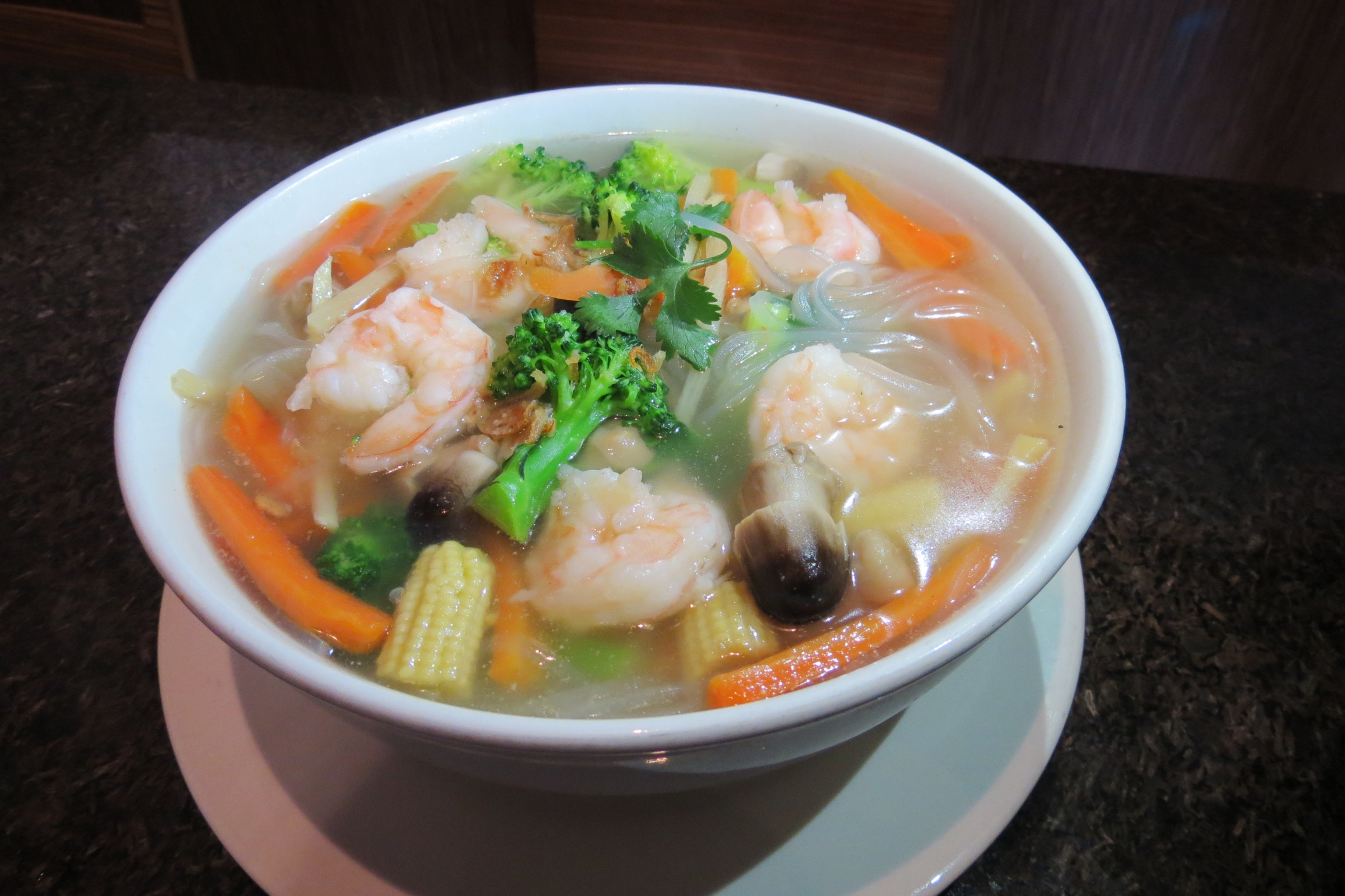 Order 23. Glass Noodle Soup food online from Lucky Kitchen store, Eastvale on bringmethat.com