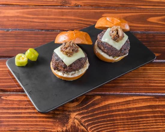 Order Wagyu Sliders food online from Tapas Lab store, Seattle on bringmethat.com
