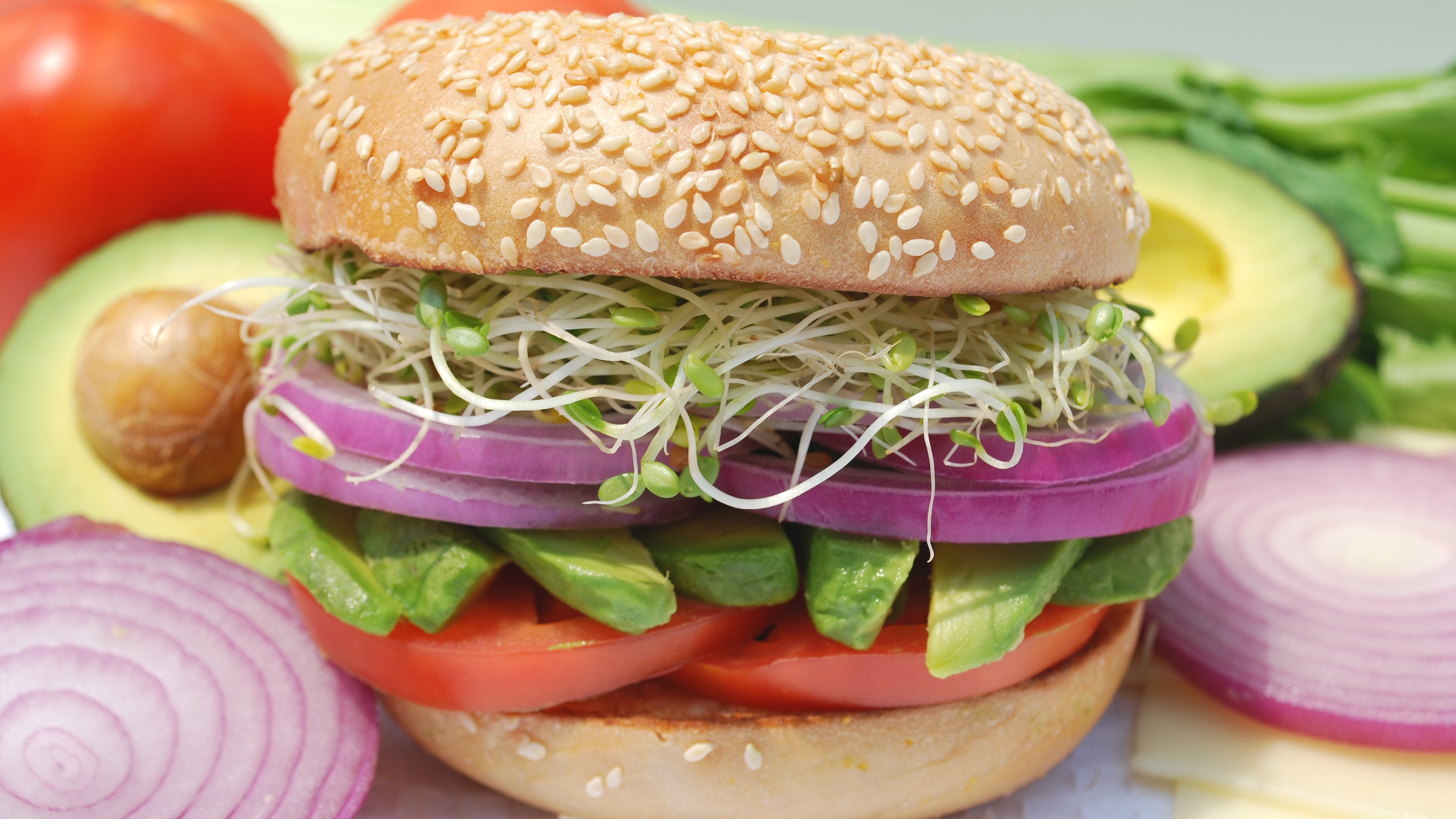 Order Vegetarian Sandwich food online from The Bagel Bakery store, Carmel-by-the-Sea on bringmethat.com