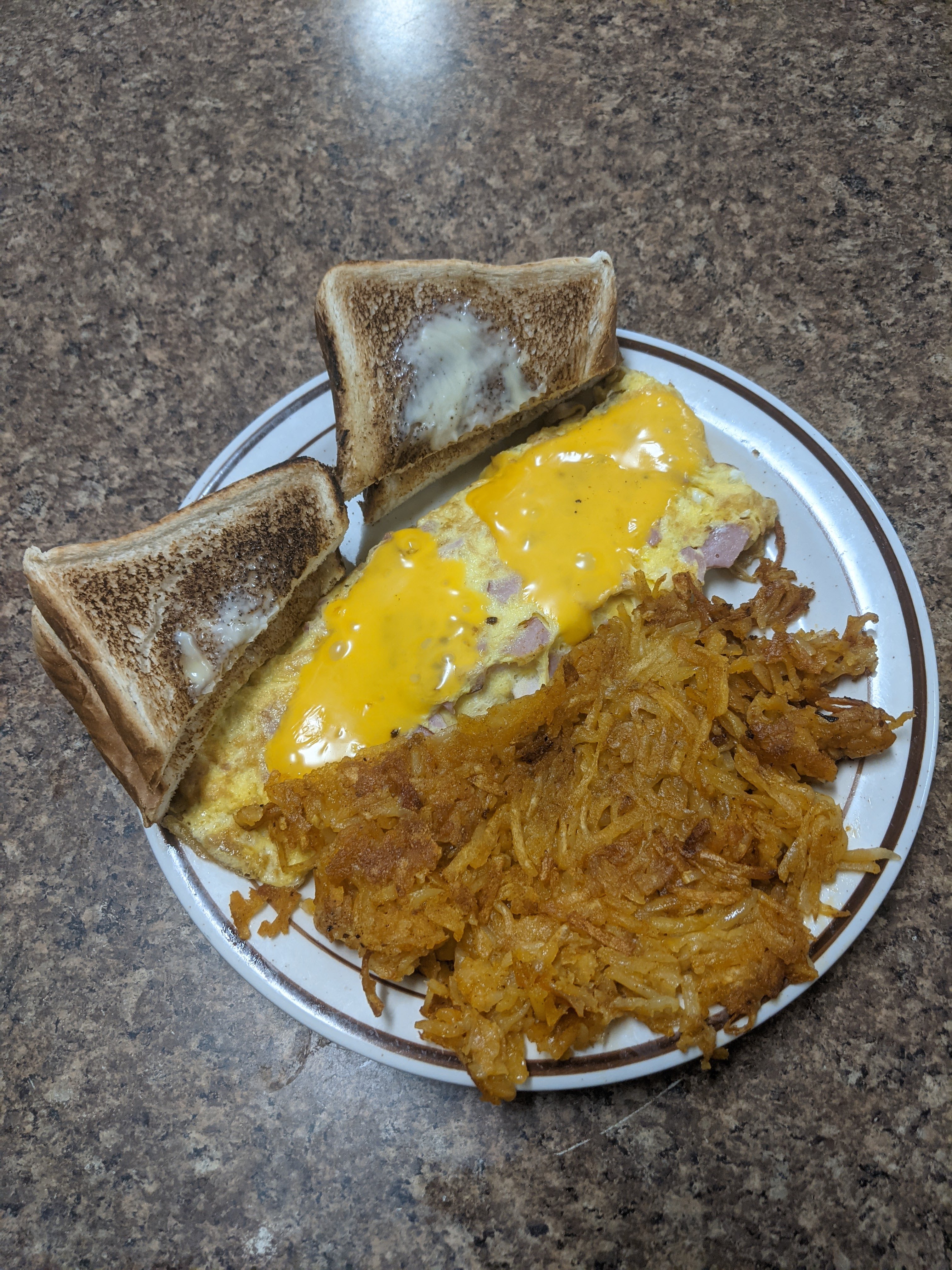 Order Ham and Cheese Omelette food online from Parkside Diner store, Rochester on bringmethat.com