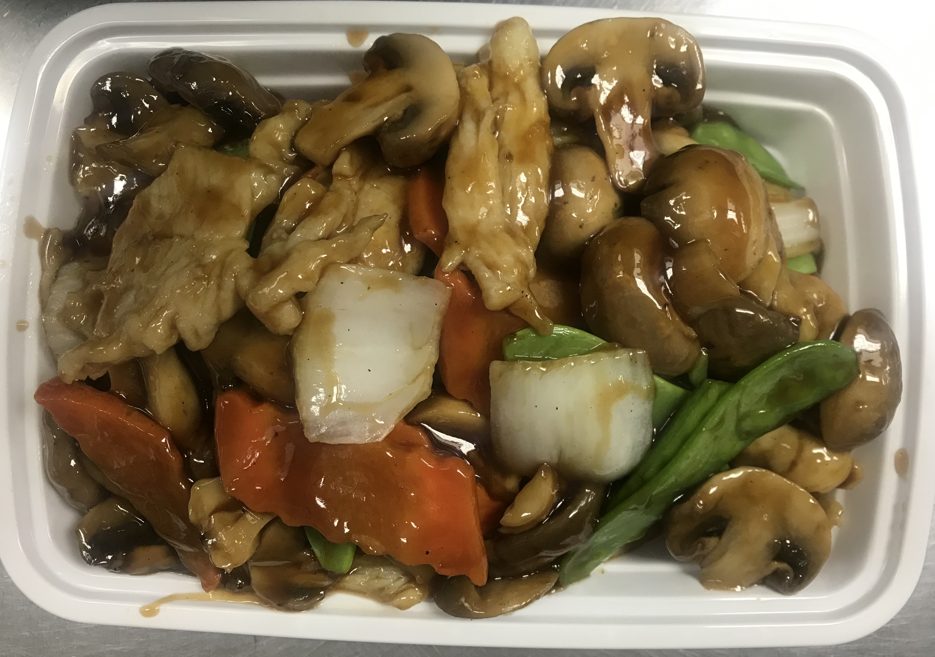 Order 67. Chicken with Mushroom food online from Jing Jing Asian Restaurant store, Newport News on bringmethat.com