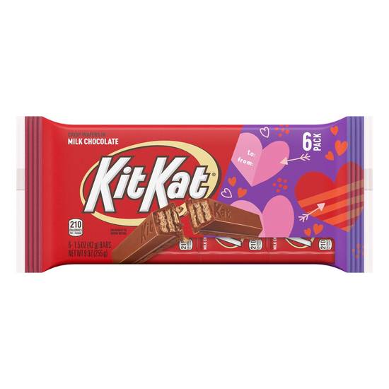 Order KIT KAT&reg; Milk Chocolate Wafer Candy Valentine's Day, 9 oz food online from Cvs store, EL MONTE on bringmethat.com