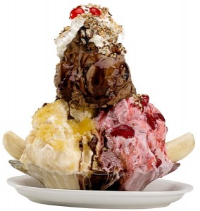 Order Daddy Doug's Banana Special food online from Leatherby Family Creamery store, Draper on bringmethat.com
