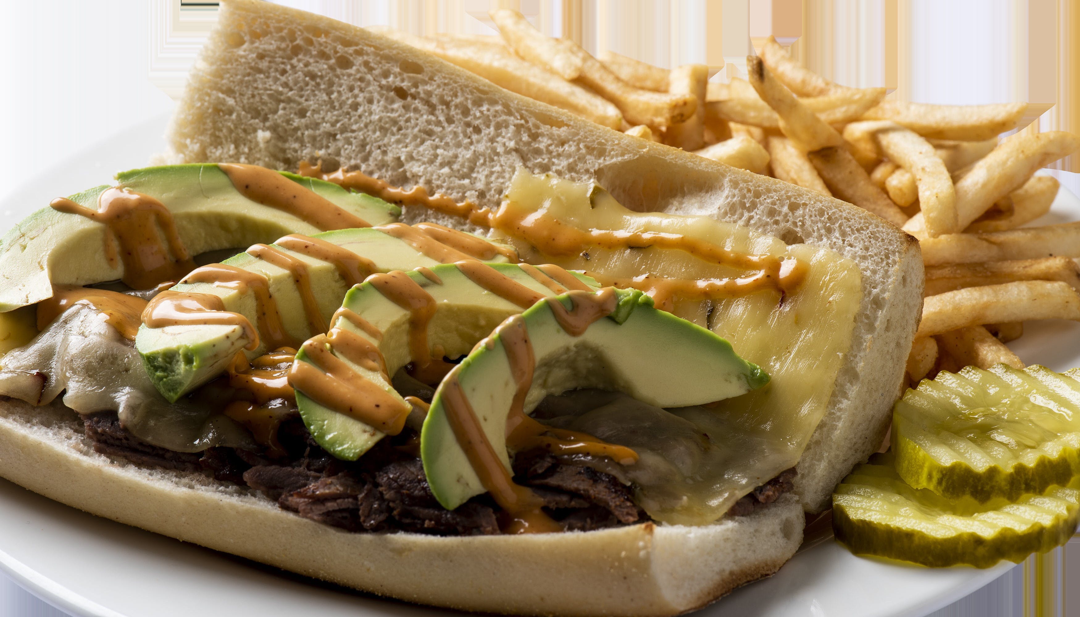 Order Chipotle Cheese Steak Sandwich - Sandwich food online from Town Pub store, Bloomfield on bringmethat.com