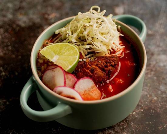 Order Pozole Rojo sm food online from Chao Pescao store, San Francisco on bringmethat.com