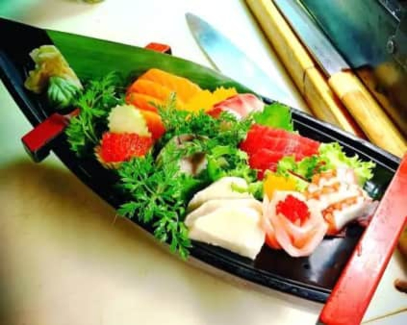 Order Sashimi Small Platter food online from Sake Tumi store, Binghamton on bringmethat.com