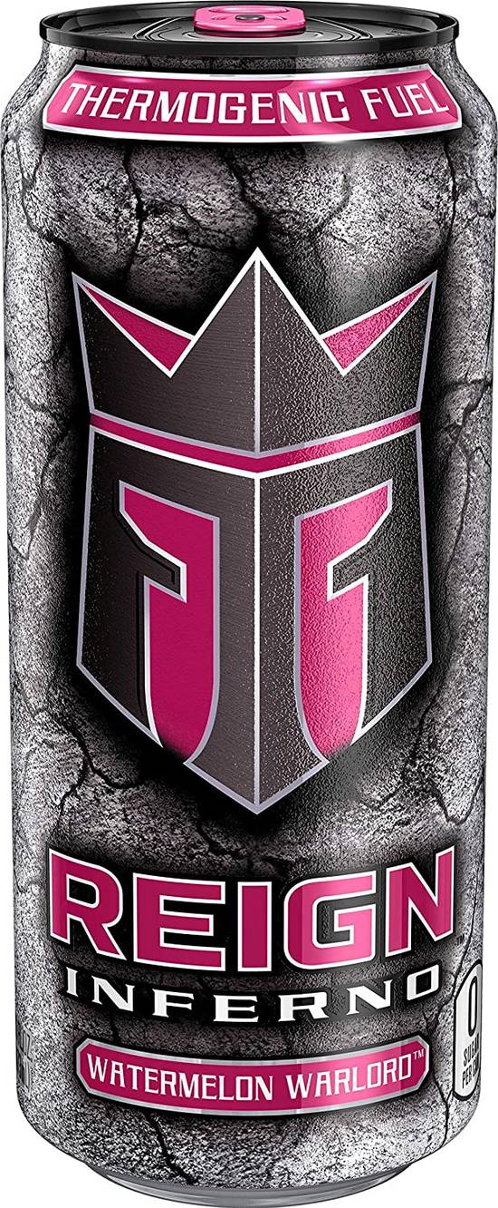 Order REIGN Inferno Watermelon Warlord, Thermogenic Fuel, Fitness and Performance Drin food online from Exxon Food Mart store, Port Huron on bringmethat.com