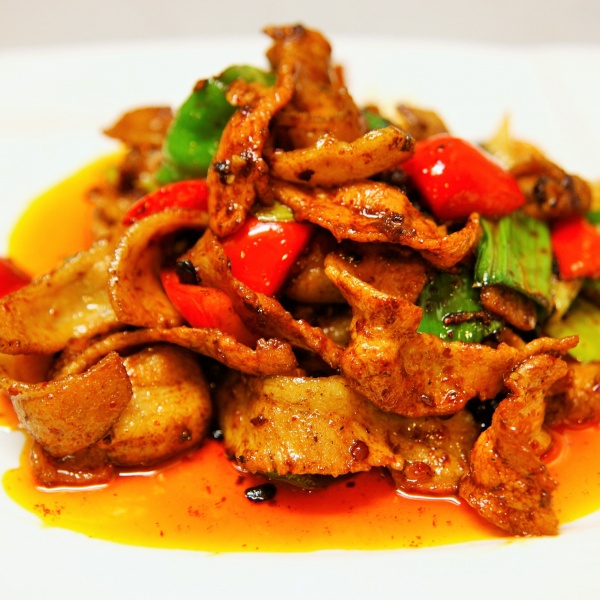 Order 105. Pan Fried Pork food online from Szechuan House store, Ames on bringmethat.com
