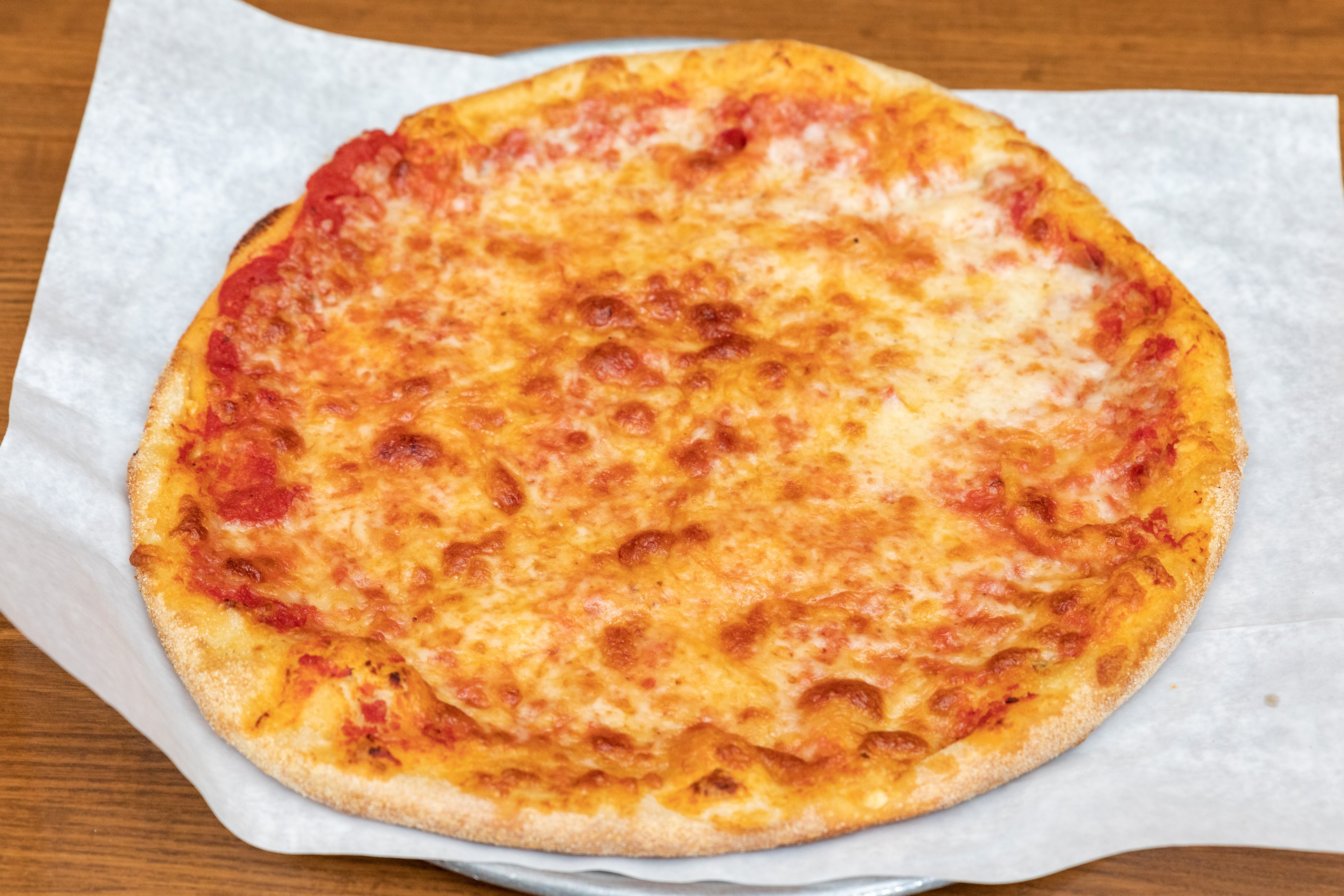 Order Cheese Pizza - Small 12'' food online from Pizza Palace store, Fairfield on bringmethat.com
