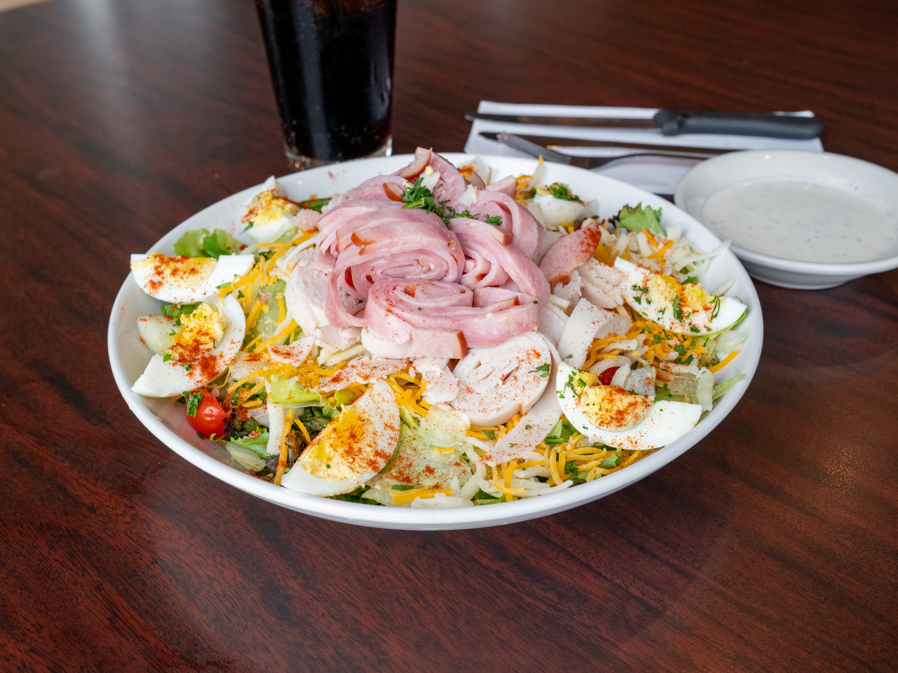 Order Chef's Salad food online from Concord Family Restaurant store, Mentor on bringmethat.com