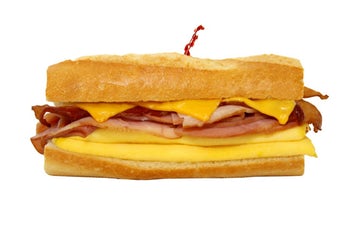Order #80. Ham, Egg, Cheese on Baguette food online from Lee Sandwiches store, Artesia on bringmethat.com