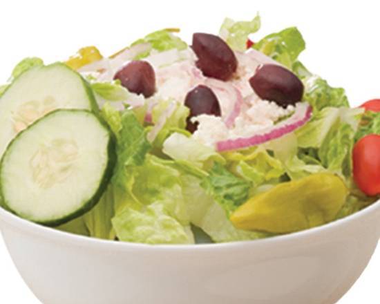 Order Greek Salad food online from Rascal House Pizza University Hts store, University Heights on bringmethat.com