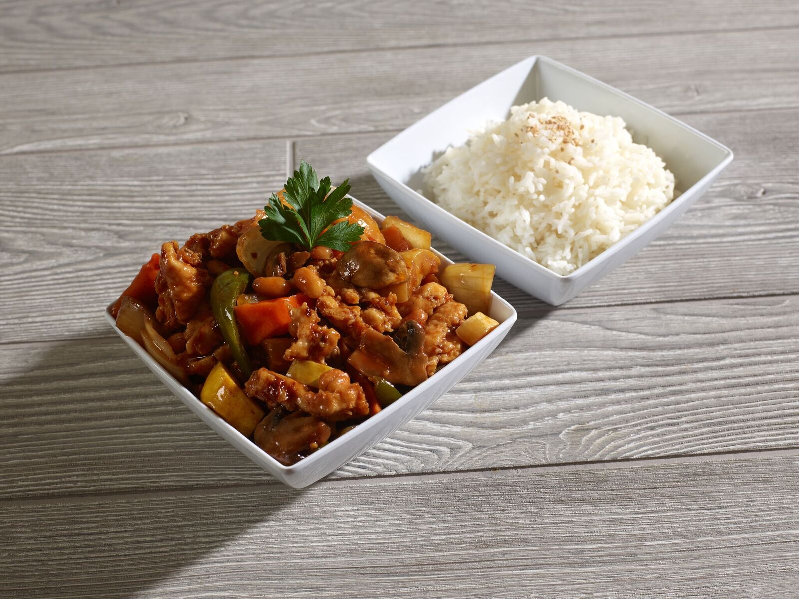 Order C2. Kung Pao Chicken food online from Hibachi Chinese & Japanese Restaurant store, Norcross on bringmethat.com
