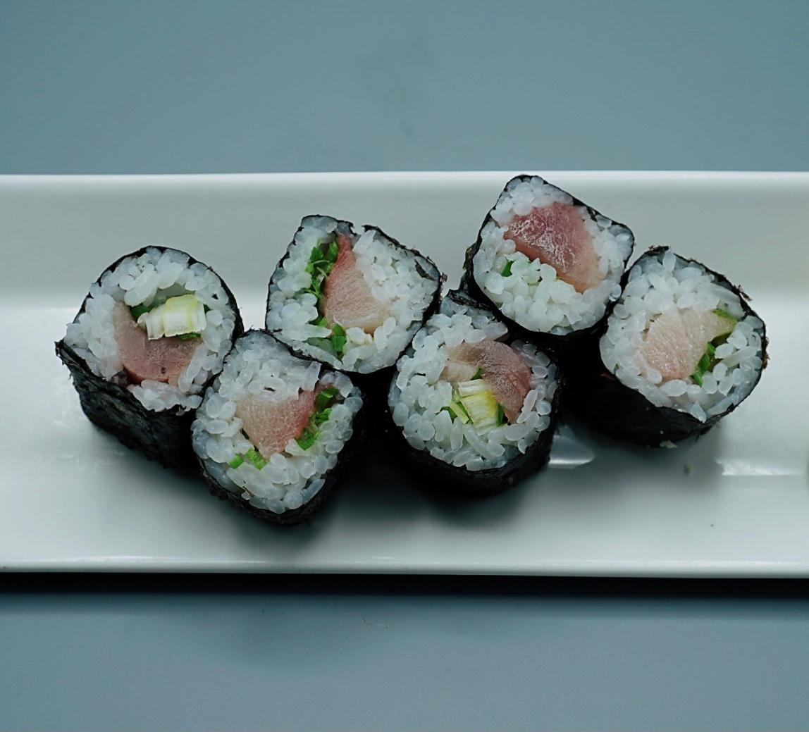 Order NEGIHAMA ROLL food online from Kiki Japanese Restaurant store, San Francisco on bringmethat.com