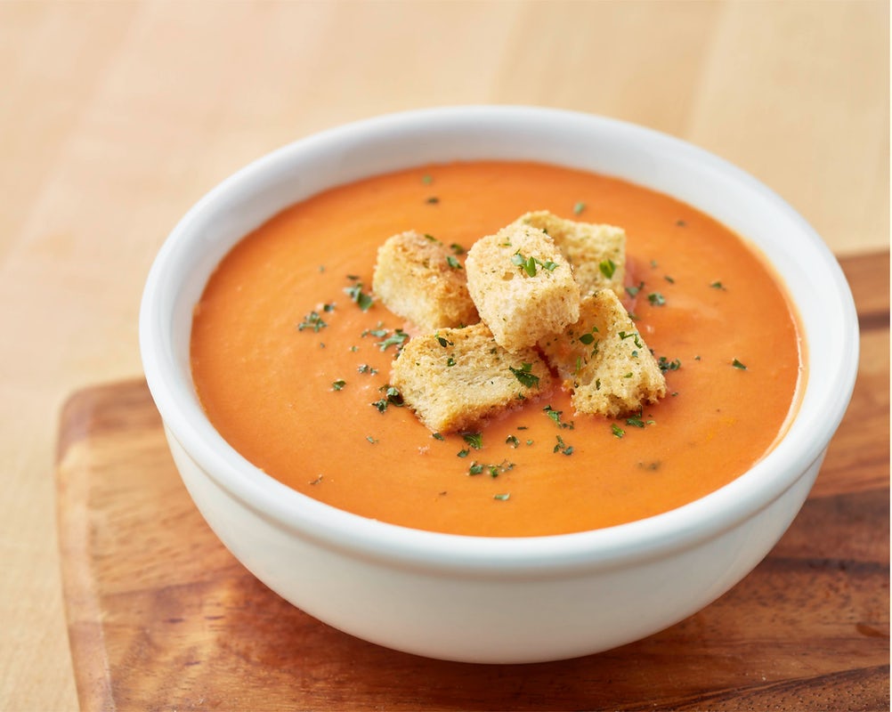 Order Roasted Tomato Soup Cup food online from Scratch Kitchen Food Hall store, Boulder on bringmethat.com