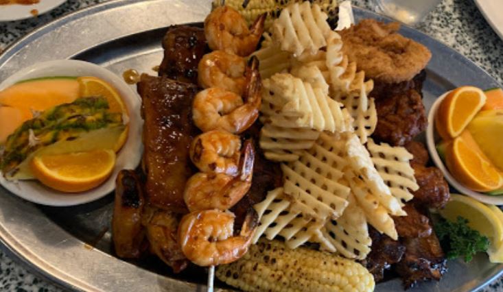 Order Grilled Shrimp on a Skewer	 food online from Chicago for Ribs store, Los Angeles on bringmethat.com