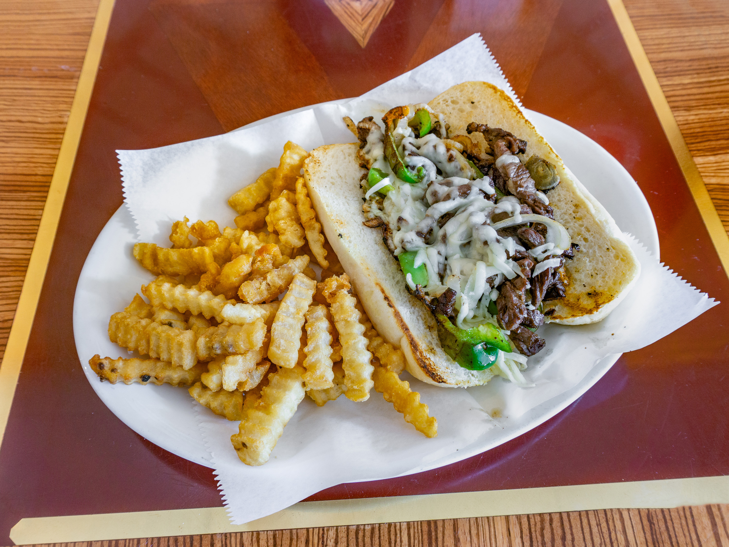 Order Philly Cheese Steak Sandwich food online from Taqueria El Ranchito store, Chicago on bringmethat.com