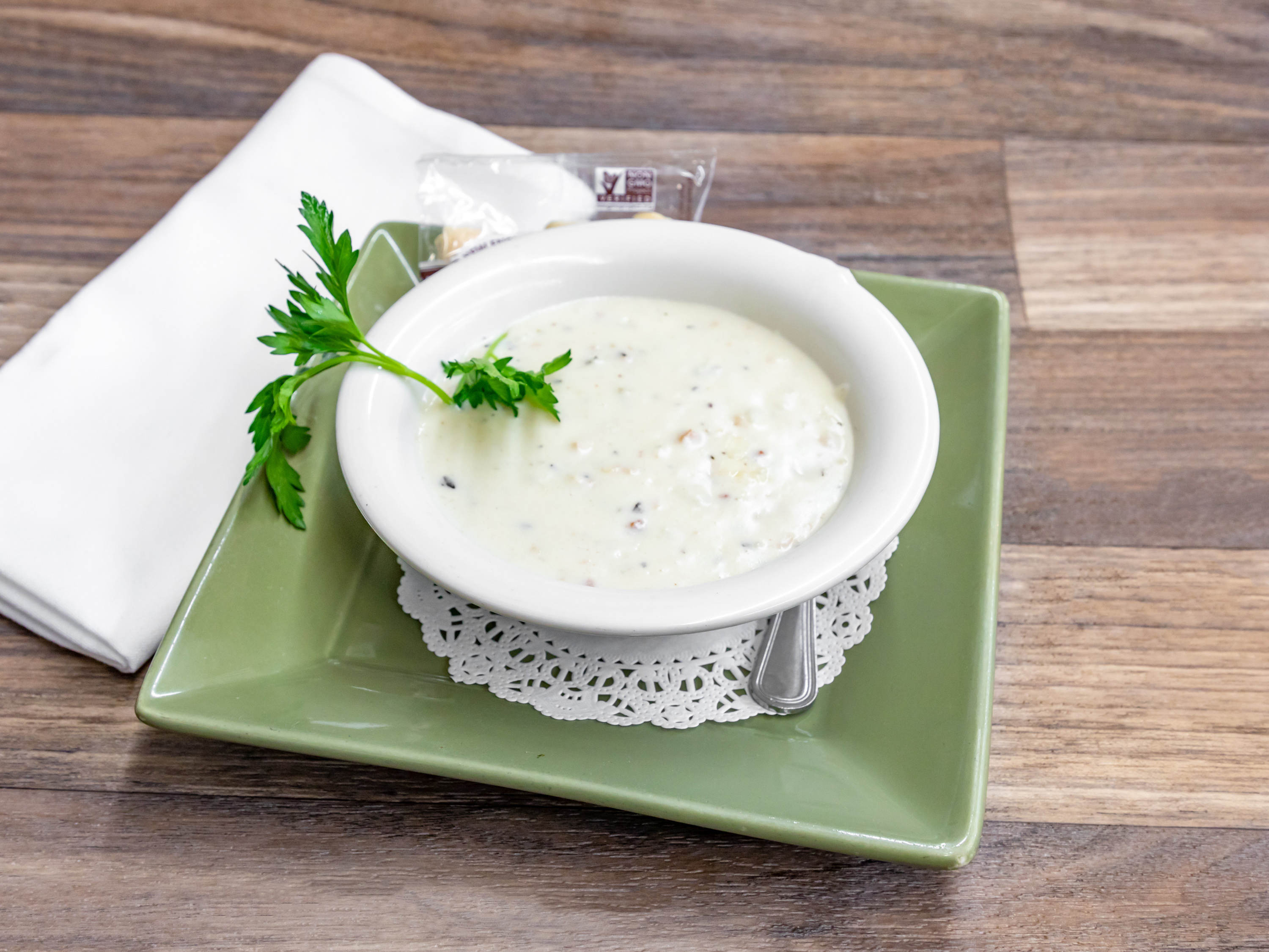 Order Chef Raul’s Clam Chowder food online from The Warehouse Restaurant store, Marina Del Rey on bringmethat.com