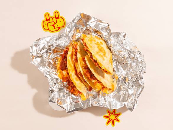 Order Meaty Bam! Quesadilla food online from Wham! Bam! Burrito! store, Los Angeles on bringmethat.com