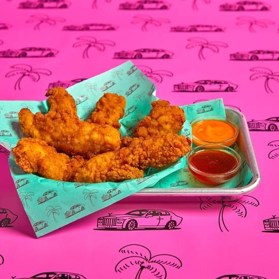 Order Six Crispy Tenders food online from Another Wing By Dj Khaled store, Detroit on bringmethat.com