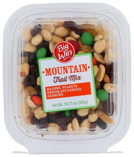 Order Big Win Mountain Trail mix (10.75 oz) food online from Rite Aid store, Yamhill County on bringmethat.com