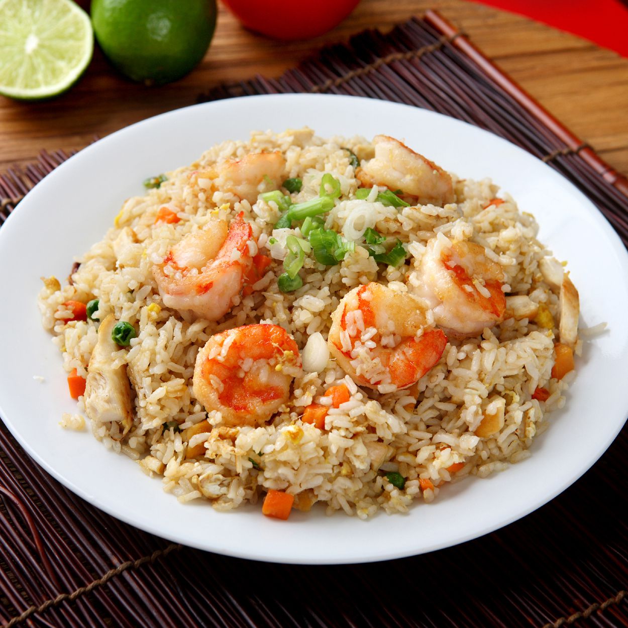 Order Shrimp Fried Rice food online from Red Dragon Chinese Restaurant store, Raleigh on bringmethat.com