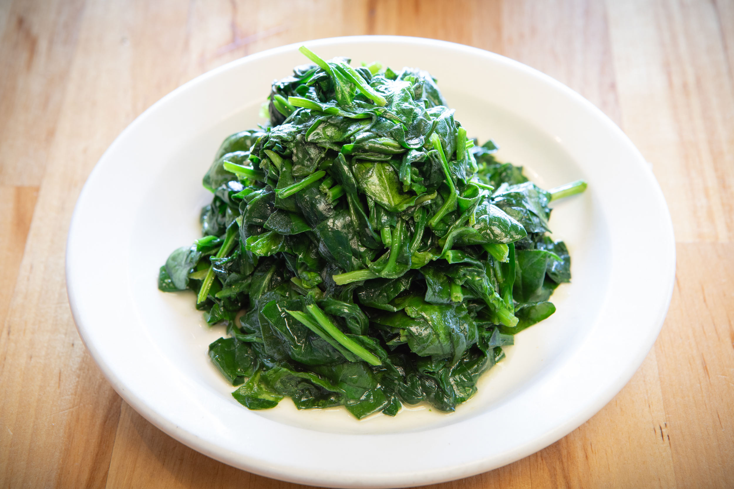 Order Spinach (Sautéed) food online from Lalas Argentine Grill store, Los Angeles on bringmethat.com