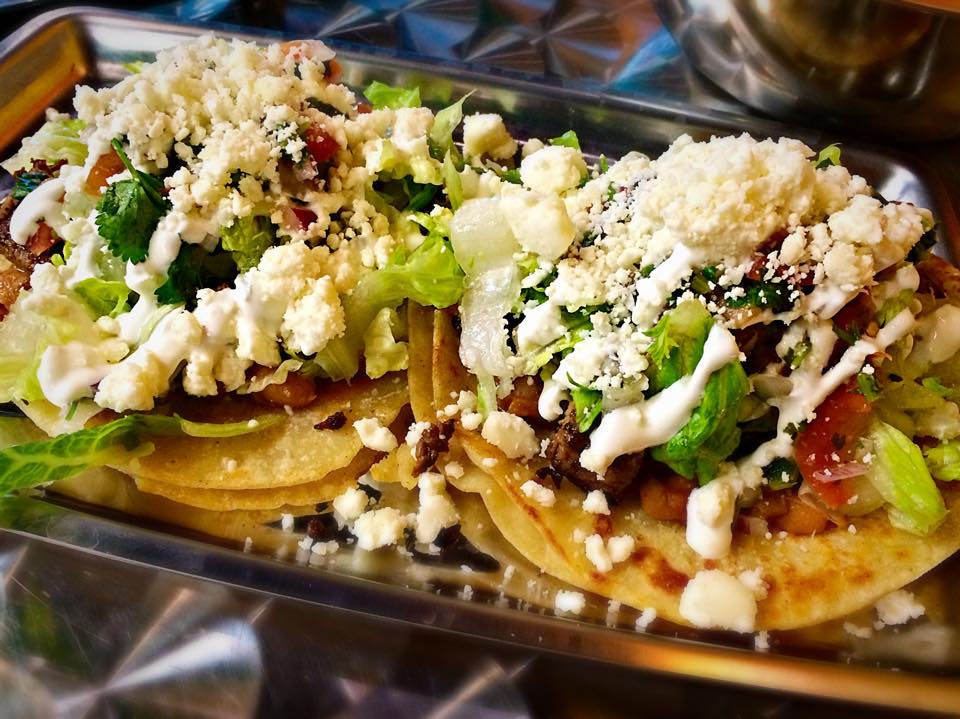 Order Chalupas de Frijol food online from Tacos Tolteca store, Fallston on bringmethat.com