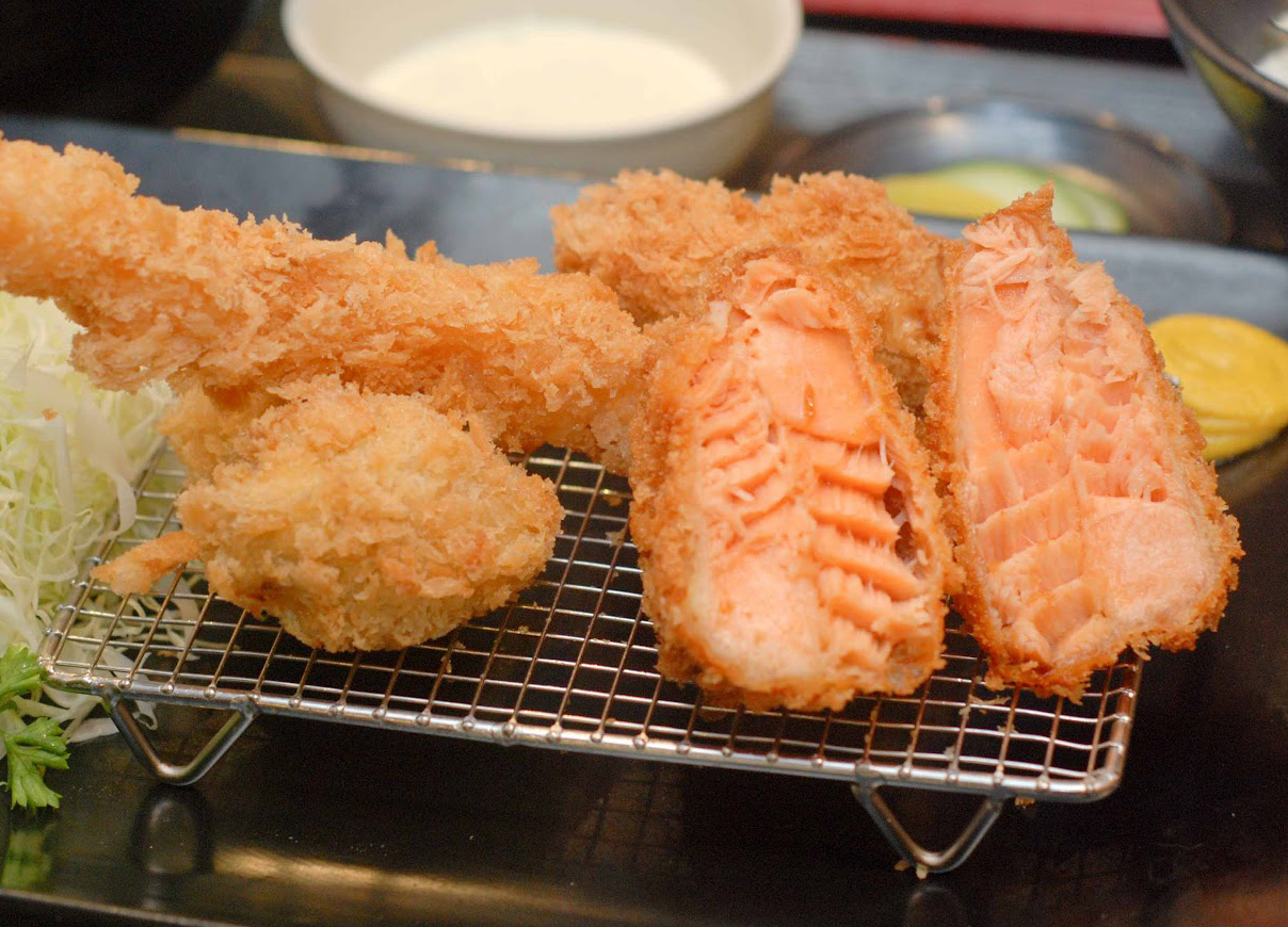 Order Salmon Katsu food online from Wasabi Steakhouse store, Salem on bringmethat.com