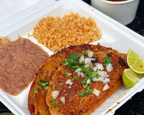 Order Plato de Tacos de Birria food online from Apetito Vegan Grill store, Houston on bringmethat.com