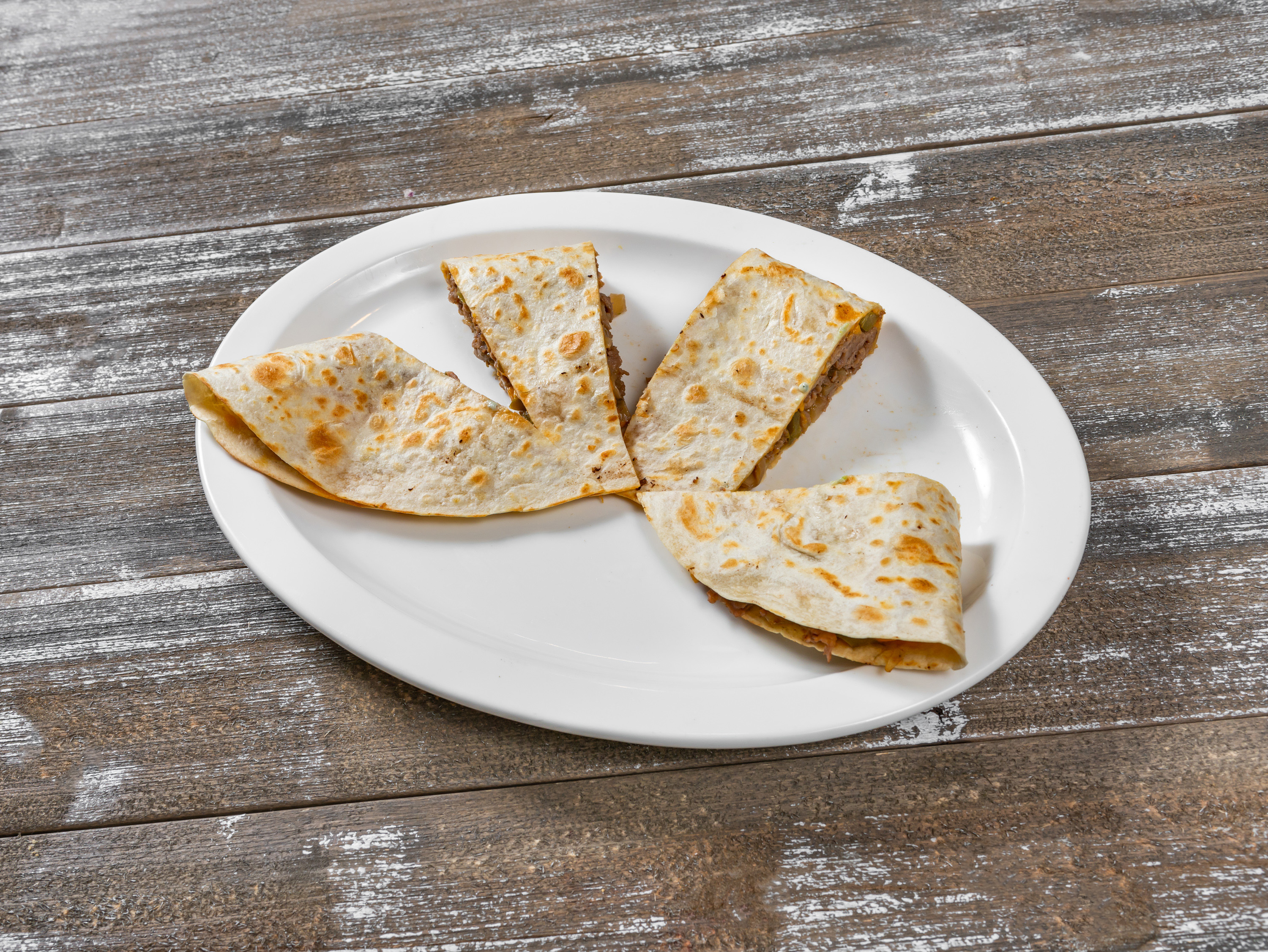 Order Cheese Steak Quesadilla food online from The Legend Restaurant And Bakery store, New Castle on bringmethat.com