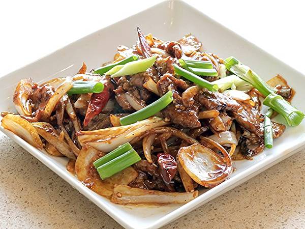 Order 47. Mongolian Beef food online from King Wok Gourmet Asian store, Chicago on bringmethat.com
