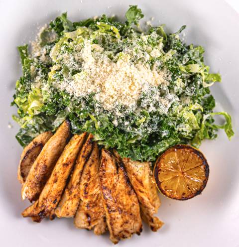 Order Grilled Lemon Chicken Caesar food online from Cracked By Chef Adrianne store, South Miami on bringmethat.com