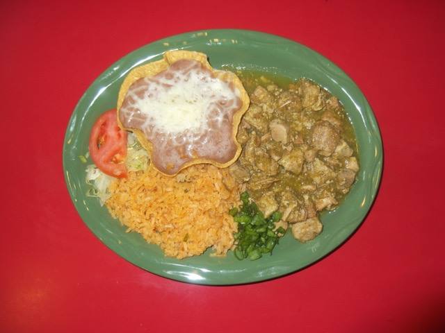 Order Chile Verde food online from El Paraiso Mexican Grill store, Snohomish on bringmethat.com