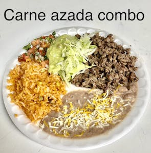 Order 13. Carne Asada food online from Super Burritos Mexican Food store, Redding on bringmethat.com