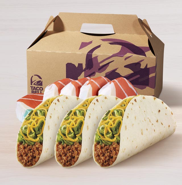 Order Soft Taco Party Pack food online from Taco Bell store, Stockton on bringmethat.com