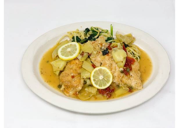 Order Chicken Limone food online from Moretti's Ristorante and Pizzeria store, Lake in the Hills on bringmethat.com