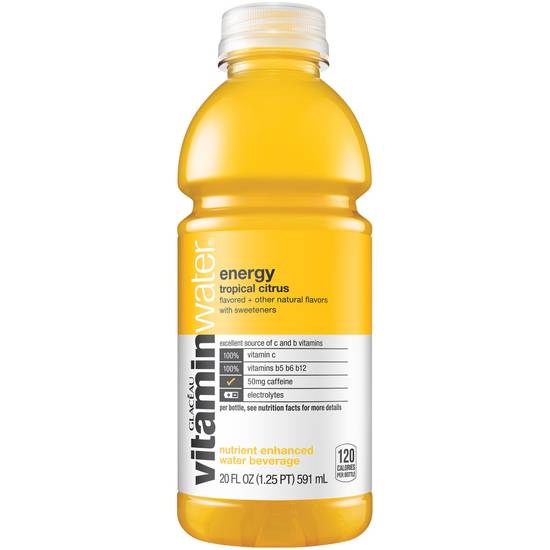 Order Vitaminwater Energy Electrolyte Enhanced Water W/ Vitamins, Tropical Citrus Drink, 20 OZ food online from Cvs store, PEARL on bringmethat.com