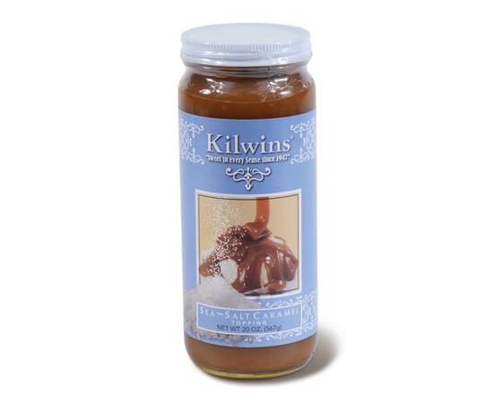 Order Sea Salt Caramel Topping and Jar food online from Kilwins Chocolate's Fudge and Ice Cream store, Chicago on bringmethat.com