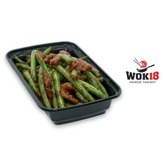 Order Beef w/ green beans food online from Wok 18 store, Teaneck on bringmethat.com